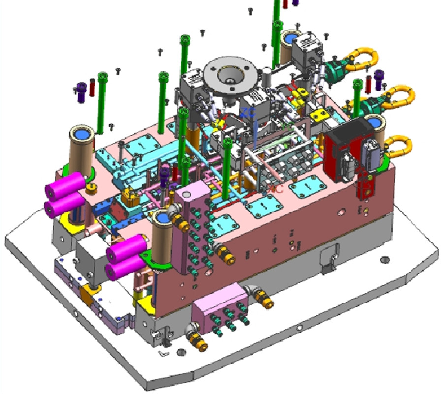模具设计3D图 (1)